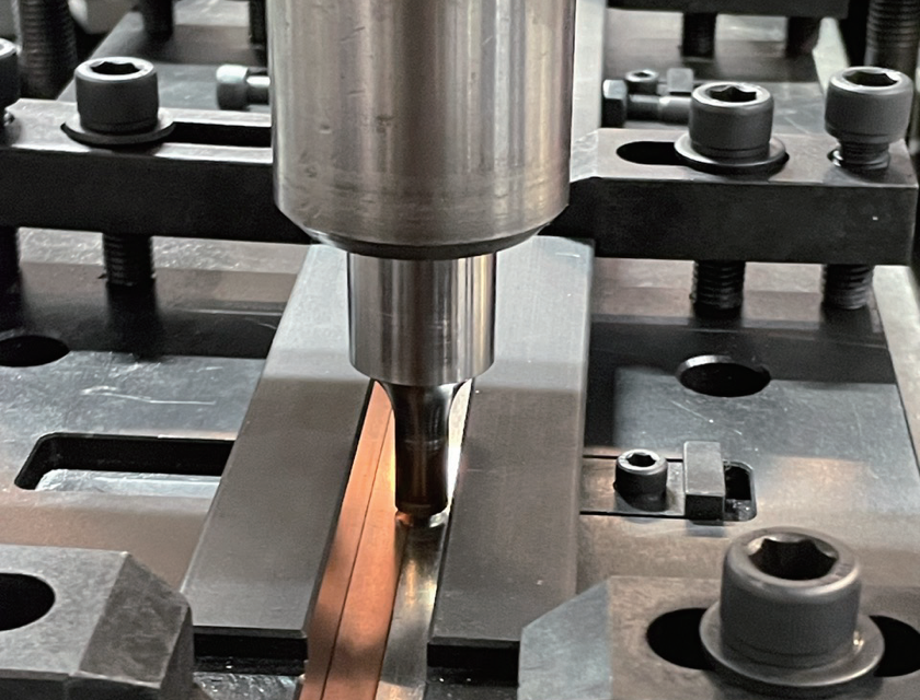 Friction stir welding of dissimilar material